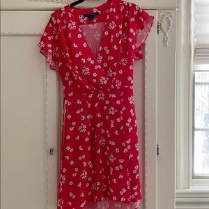 Floral Wrap Dress